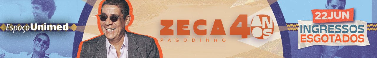 Zeca Pagodinho 40 Anos em São Paulo Ticket360