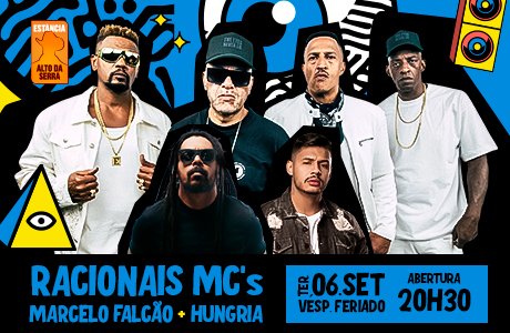 Racionais Mc's, Marcelo Falcão e Hungria - S. B. Do Campo