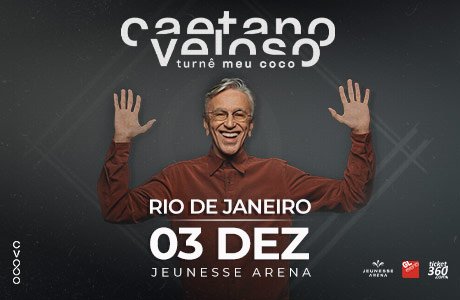 Caetano Veloso Turnê meu Coco - Rio De Janeiro
