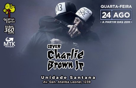 Charlie Brown Jr. Cover - São Paulo