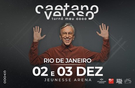 Caetano Veloso Turnê Meu Coco Data Extra - Rio De Janeiro - Evento ON