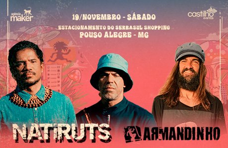 Natiruts e Armandinho - Pouso Alegre