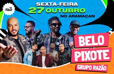 Belo, Pixote e Grupo Razão no Aramaçan - Santo André