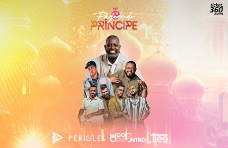 Pagode do Príncipe 3 Edição com Péricles, Tiee e Doce Encontro - São Paulo