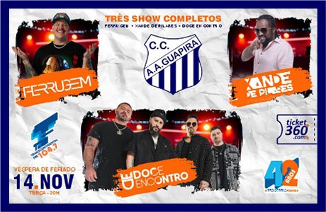 Rádio Trans 42 Anos com Ferrugem, Xande de Pilares e Doce Encontro - São Paulo