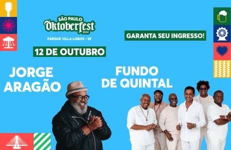 So Paulo Oktoberfest com Fundo de Quintal e Jorge Arago