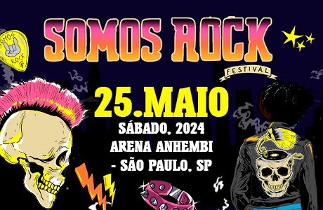 Somos Rock Festival 2024 com Raimundos, Humberto Gessinger, Biquini, Ira, e Mais em São Paulo
