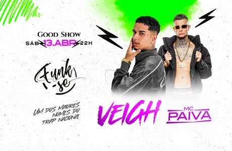 Veigh e Mc Paiva em São Paulo