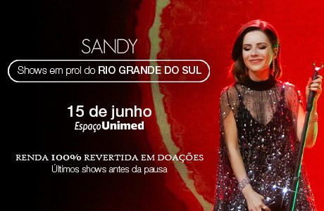 Sandy em São Paulo