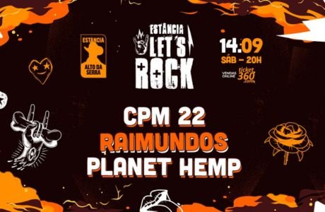 Lets Rock com Planet Hemp, CPM22 e Raimundos em São Bernardo do Campo