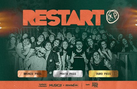 Experincia Vip Pass Restart Pra Voc Lembrar Tour A Despedida em So Paulo