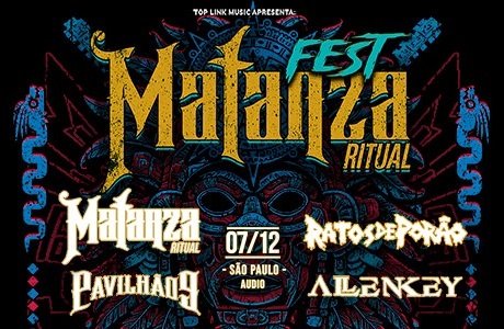 Matanza Fest com Matanza Ritual, Ratos de Porão, Pavilhão 9 e Allen Key em São Paulo