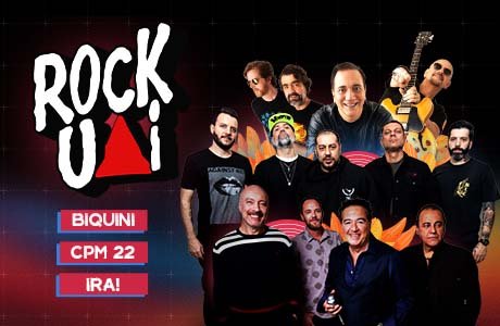 Rock Uai com CPM 22, Ira! e Biquini Cavadão em Lavras