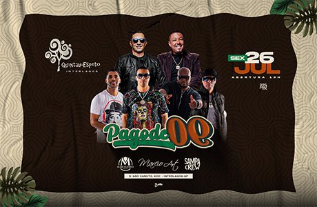 Pagode 09 com Marcelinho, Marcio Art e Sampa Crew em São Paulo