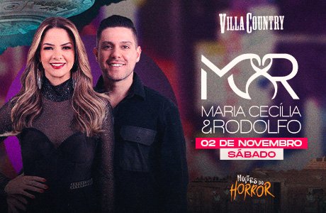 Noites do Horror com Maria Cecília & Rodolfo em São Paulo