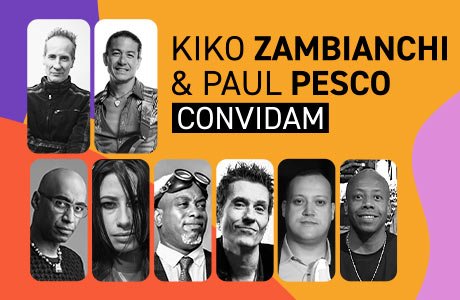 Kiko Zambianchi e Paul Pesco convidam Dinho Ouro Preto, Corey Glover e mais