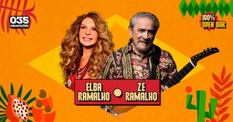 Elba Ramalho e Zé Ramalho em Lavras