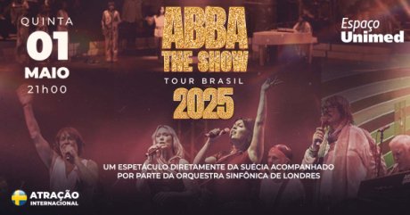 Abba The Show Tour 2025 em São Paulo