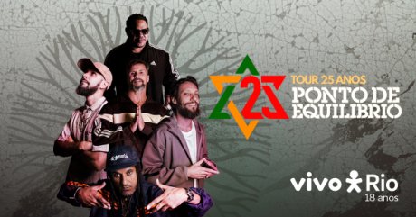 Ponto de Equilíbrio Tour 25 Anos em Rio de Janeiro