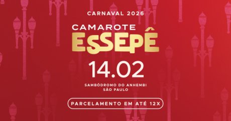 Camarote Essepê 2026 Desfile Grupo Especial - Sábado