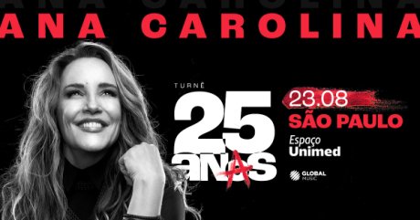 Ana Carolina Turnê 25 Anas