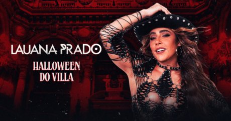 Lauana Prado no Halloween do Villa
