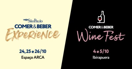 Pacote Wine Fest e Comer & Beber Experience