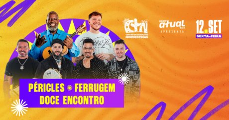 Péricles, Ferrugem e Doce Encontro em São Paulo