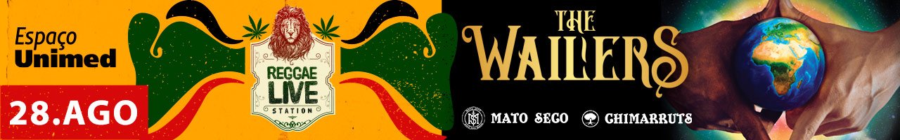 Reggae Live Station com The Wailers, Chimarruts e Mato Seco