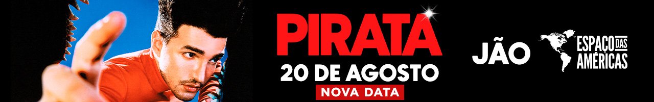 Jão Turnê Pirata Nova Data