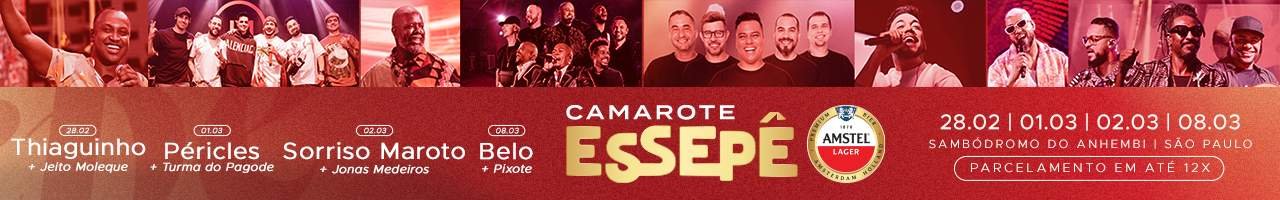 Camarote Essep 2025 com Pricles e Turma do Pagode Grupo Especial