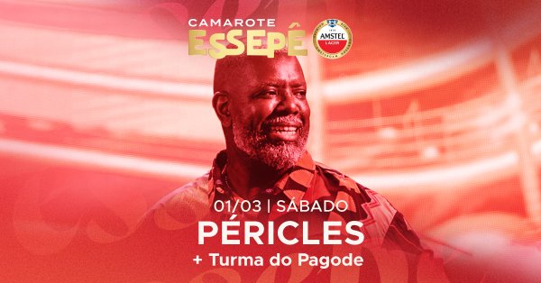 Camarote Essep 2025 com Pricles e Turma do Pagode Grupo Especial