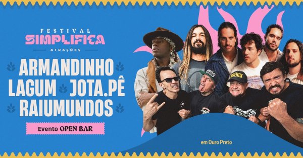 Festival Simplifica com Armandinho, Lagum, Jota p e Raimundos