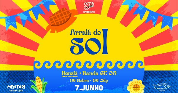 Arrai do Sol com Banda Benzi