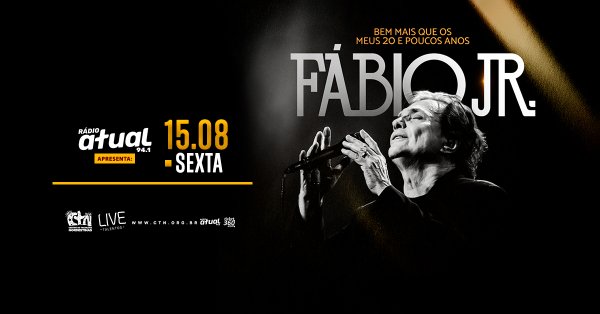 Fbio Jr no Show Bem Mais Que os Meus 20 e Poucos Anos