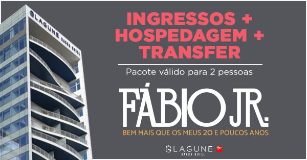 Pacote Lagune Barra Hotel Fbio Jr