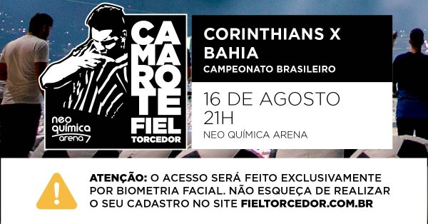 Exclusivo Fiel Torcedor Corinthians x Bahia