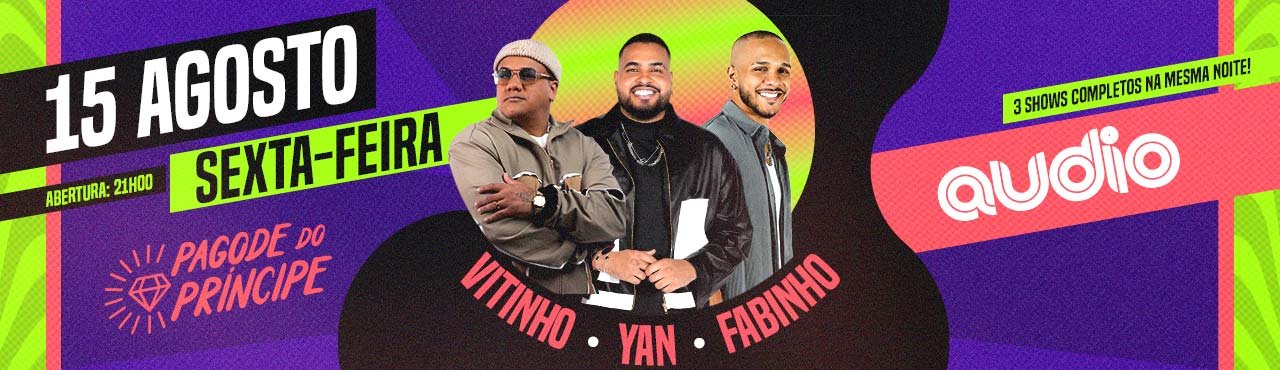 Pagode do Prncipe com Vitinho, Yan e Fabinho